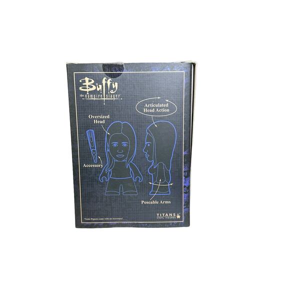 Sealed Titans Spike Buffy The Vampire Slayer Y2K Collectible - Picture 3 of 8
